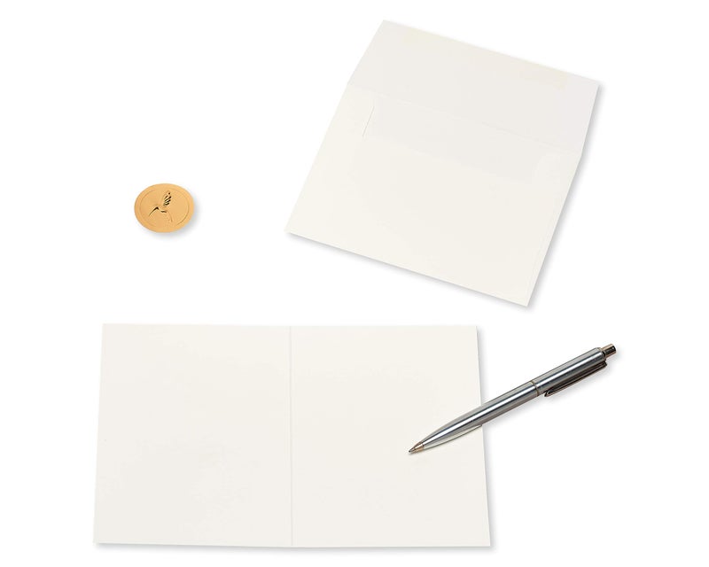 Papyrus Blank Romantic Card, Anniversary, Friendship (Heart) - Image 3